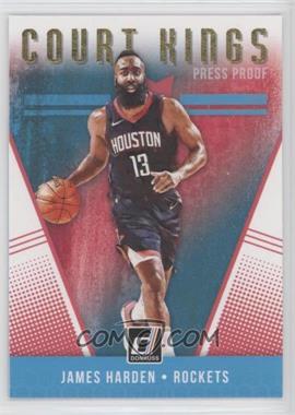 2018-19 Panini Donruss - Court Kings - Press Proof #1 - James Harden