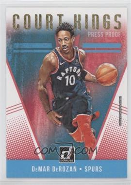 2018-19 Panini Donruss - Court Kings - Press Proof #39 - DeMar DeRozan