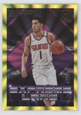 2018-19 Panini Donruss - Express Lane - Holo Yellow Laser #17 - Devin Booker /25