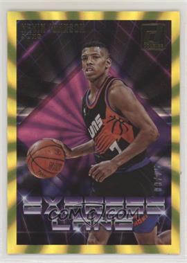 2018-19 Panini Donruss - Express Lane - Holo Yellow Laser #20 - Kevin Johnson /25