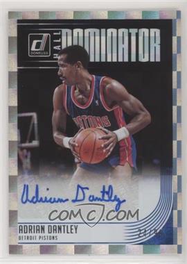 2018-19 Panini Donruss - Hall Dominator Signatures #HD-ADL - Adrian Dantley /99