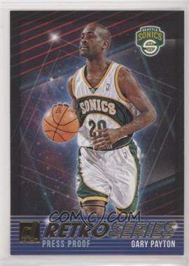 2018-19 Panini Donruss - Retro Series - Press Proof #20 - Gary Payton