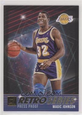 2018-19 Panini Donruss - Retro Series - Press Proof #25 - Magic Johnson