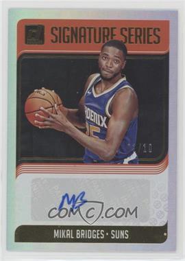 2018-19 Panini Donruss - Signature Series - Gold #SG-MKB - Mikal Bridges /10