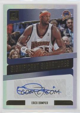 2018-19 Panini Donruss - Significant Signatures #SS-EDP - Erick Dampier