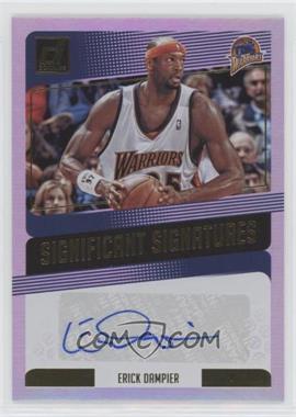 2018-19 Panini Donruss - Significant Signatures #SS-EDP - Erick Dampier