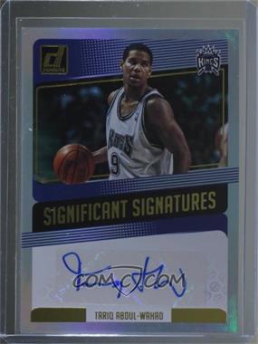 2018-19 Panini Donruss - Significant Signatures #SS-TAW - Tariq Abdul-Wahad