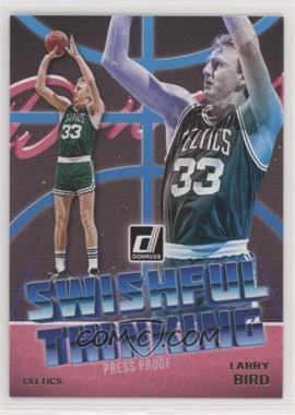 2018-19 Panini Donruss - Swishful Thinking - Press Proof #1 - Larry Bird