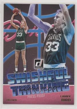 2018-19 Panini Donruss - Swishful Thinking - Press Proof #1 - Larry Bird