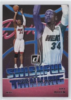 2018-19 Panini Donruss - Swishful Thinking - Press Proof #5 - Ray Allen