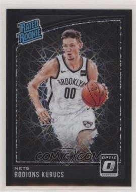 2018-19 Panini Donruss Optic - [Base] - Black Velocity Prizm #155 - Rated Rookie - Rodions Kurucs /39