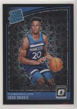 2018-19 Panini Donruss Optic - [Base] - Black Velocity Prizm #194 - Rated Rookie - Josh Okogie /39