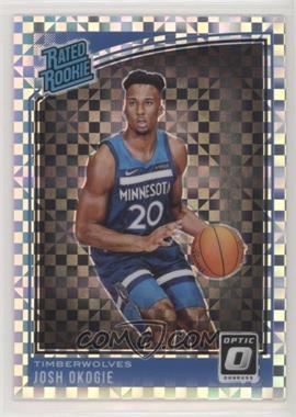 2018-19 Panini Donruss Optic - [Base] - Checkerboard Prizm #194 - Rated Rookie - Josh Okogie