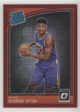 2018-19 Panini Donruss Optic - [Base] - Choice Red Prizm #157 - Rated Rookie - Deandre Ayton /88