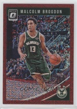 2018-19 Panini Donruss Optic - [Base] - Choice Red Prizm #65 - Malcolm Brogdon /88