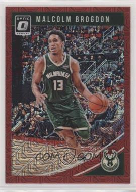 2018-19 Panini Donruss Optic - [Base] - Choice Red Prizm #65 - Malcolm Brogdon /88