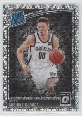 2018-19 Panini Donruss Optic - [Base] - Fast Break Holo Prizm #155 - Rated Rookie - Rodions Kurucs