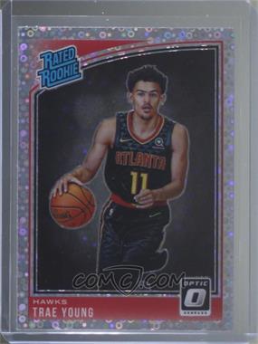 2018-19 Panini Donruss Optic - [Base] - Fast Break Holo Prizm #198 - Rated Rookie - Trae Young