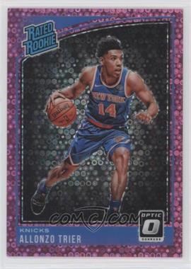 2018-19 Panini Donruss Optic - [Base] - Fast Break Pink Prizm #175 - Rated Rookie - Allonzo Trier /20