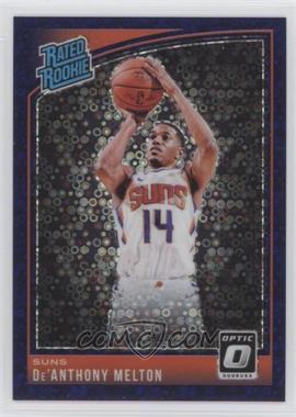 2018-19 Panini Donruss Optic - [Base] - Fast Break Purple #181 - Rated Rookie - De'Anthony Melton /95