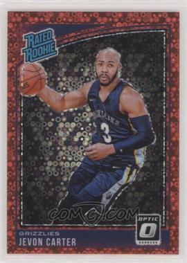 2018-19 Panini Donruss Optic - [Base] - Fast Break Red Prizm #169 - Rated Rookie - Jevon Carter /85