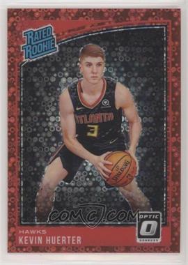 2018-19 Panini Donruss Optic - [Base] - Fast Break Red Prizm #184 - Rated Rookie - Kevin Huerter /85