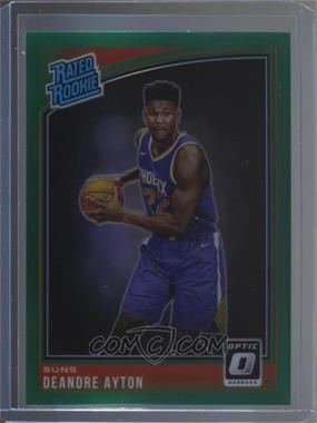 2018-19 Panini Donruss Optic - [Base] - Green Prizm #157 - Rated Rookie - Deandre Ayton /5 [Noted]