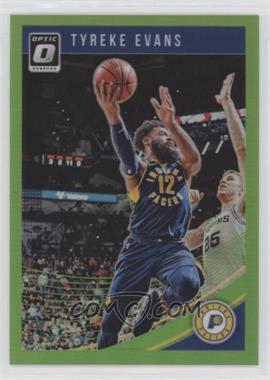 2018-19 Panini Donruss Optic - [Base] - Lime Green Prizm #102 - Tyreke Evans /149