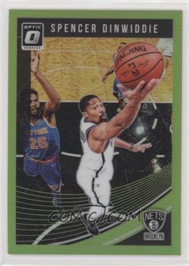 2018-19 Panini Donruss Optic - [Base] - Lime Green Prizm #106 - Spencer Dinwiddie /149