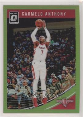 2018-19 Panini Donruss Optic - [Base] - Lime Green Prizm #127 - Carmelo Anthony /149