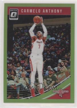 2018-19 Panini Donruss Optic - [Base] - Lime Green Prizm #127 - Carmelo Anthony /149