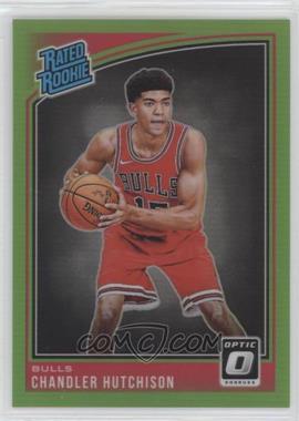 2018-19 Panini Donruss Optic - [Base] - Lime Green Prizm #166 - Rated Rookie - Chandler Hutchison /149