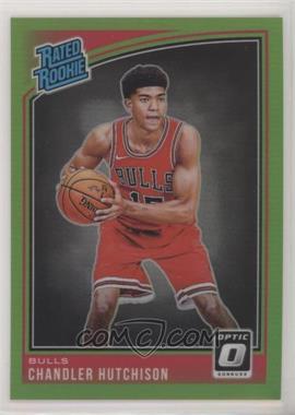 2018-19 Panini Donruss Optic - [Base] - Lime Green Prizm #166 - Rated Rookie - Chandler Hutchison /149