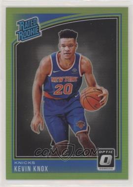 2018-19 Panini Donruss Optic - [Base] - Lime Green Prizm #190 - Rated Rookie - Kevin Knox /149