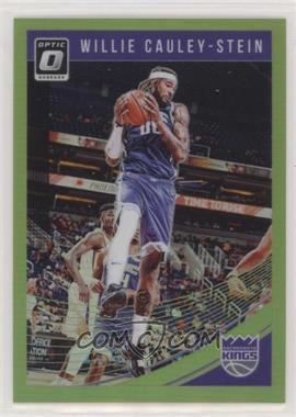 2018-19 Panini Donruss Optic - [Base] - Lime Green Prizm #91 - Willie Cauley-Stein /149