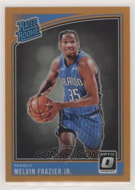 2018-19 Panini Donruss Optic - [Base] - Orange Prizm #153 - Rated Rookie - Melvin Frazier Jr. /199