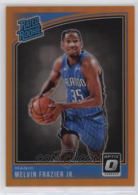 2018-19 Panini Donruss Optic - [Base] - Orange Prizm #153 - Rated Rookie - Melvin Frazier Jr. /199