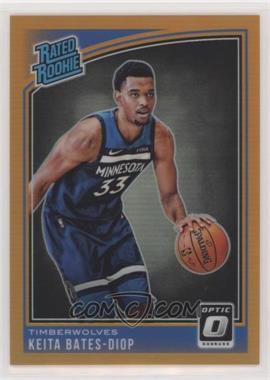 2018-19 Panini Donruss Optic - [Base] - Orange Prizm #191 - Rated Rookie - Keita Bates-Diop /199