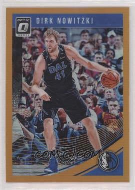 2018-19 Panini Donruss Optic - [Base] - Orange Prizm #40 - Dirk Nowitzki /199