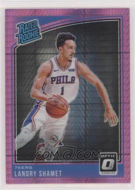 2018-19 Panini Donruss Optic - [Base] - Pink Hyper Prizm #158 - Rated Rookie - Landry Shamet