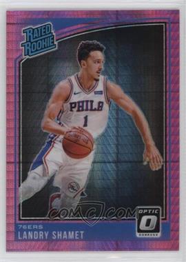 2018-19 Panini Donruss Optic - [Base] - Pink Hyper Prizm #158 - Rated Rookie - Landry Shamet