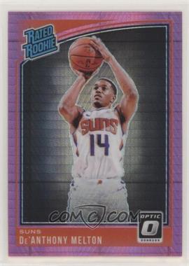 2018-19 Panini Donruss Optic - [Base] - Pink Hyper Prizm #181 - Rated Rookie - De'Anthony Melton