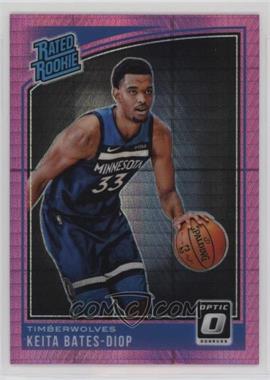 2018-19 Panini Donruss Optic - [Base] - Pink Hyper Prizm #191 - Rated Rookie - Keita Bates-Diop