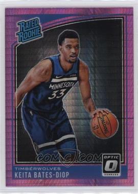 2018-19 Panini Donruss Optic - [Base] - Pink Hyper Prizm #191 - Rated Rookie - Keita Bates-Diop