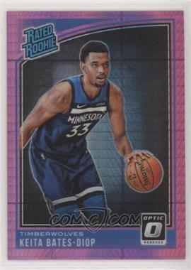 2018-19 Panini Donruss Optic - [Base] - Pink Hyper Prizm #191 - Rated Rookie - Keita Bates-Diop