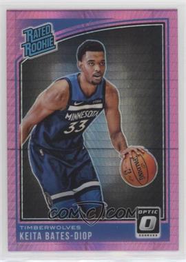 2018-19 Panini Donruss Optic - [Base] - Pink Hyper Prizm #191 - Rated Rookie - Keita Bates-Diop