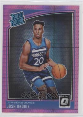 2018-19 Panini Donruss Optic - [Base] - Pink Hyper Prizm #194 - Rated Rookie - Josh Okogie