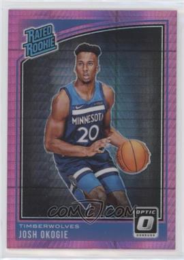 2018-19 Panini Donruss Optic - [Base] - Pink Hyper Prizm #194 - Rated Rookie - Josh Okogie