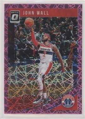 2018-19 Panini Donruss Optic - [Base] - Pink Velocity Prizm #103 - John Wall /79