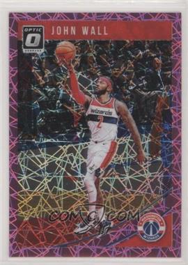 2018-19 Panini Donruss Optic - [Base] - Pink Velocity Prizm #103 - John Wall /79